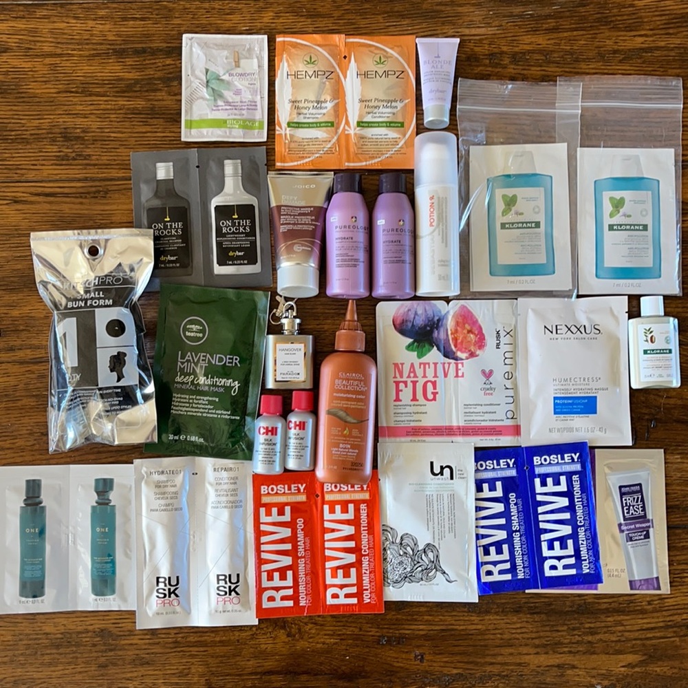 Bundle Hair Products Shampoo~Conditioner~Masque -PUREOLOGY RUSK NEXXUS CHI JOICO